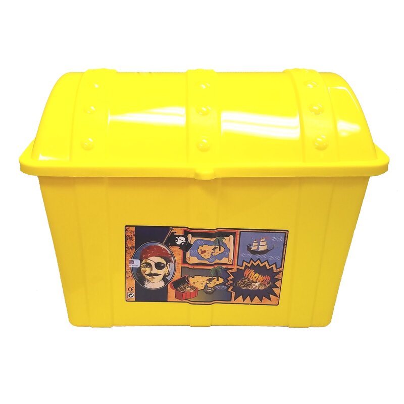 gold toy chest